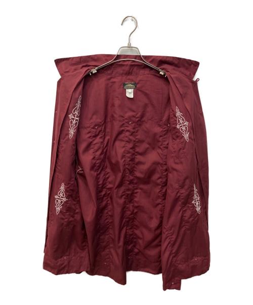 YUCATAN（ユカタン）YUCATAN (ユカタン) キューバシャツ ボルドー サイズ:50の古着・服飾アイテム