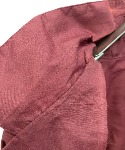 YUCATAN（ユカタン）YUCATAN (ユカタン) キューバシャツ ボルドー サイズ:50の古着・服飾アイテム