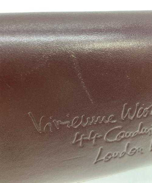 Vivienne Westwood（ヴィヴィアンウエストウッド）Vivienne Westwood (ヴィヴィアンウエストウッド) エンベロープフラップロングウォレット ブラウンの古着・服飾アイテム