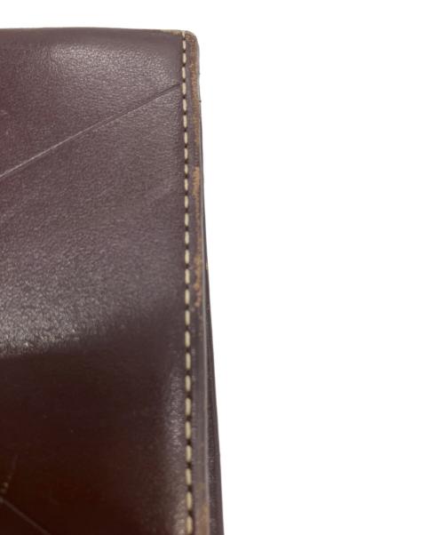 Vivienne Westwood（ヴィヴィアンウエストウッド）Vivienne Westwood (ヴィヴィアンウエストウッド) エンベロープフラップロングウォレット ブラウンの古着・服飾アイテム