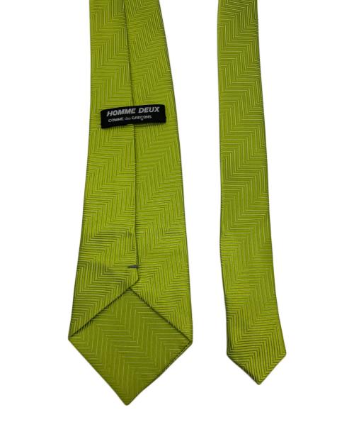 COMME des GARCONS HOMME DEUX（コムデギャルソン オム ドゥ）COMME des GARCONS HOMME DEUX (コムデギャルソン オム ドゥ) ネクタイ 黄緑 サイズ:表記無しの古着・服飾アイテム