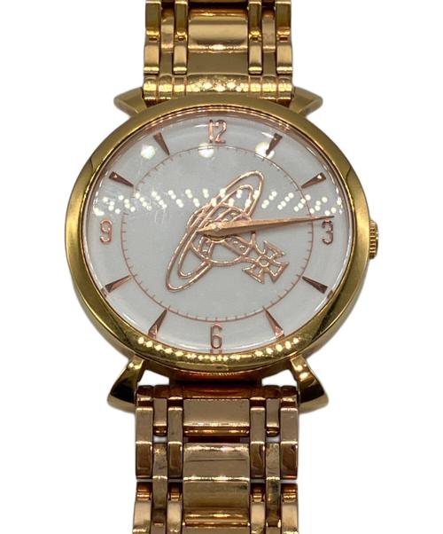 Vivienne Westwood（ヴィヴィアンウエストウッド）Vivienne Westwood (ヴィヴィアンウエストウッド) CLASSIC ウォッチ PG ホワイトの古着・服飾アイテム