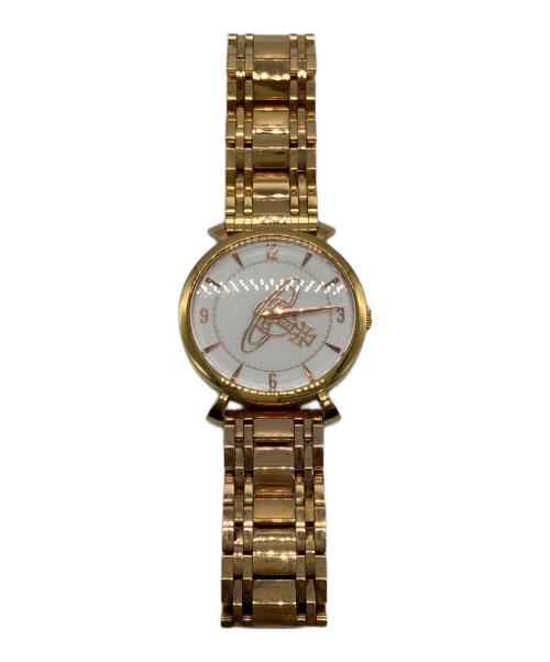 Vivienne Westwood（ヴィヴィアンウエストウッド）Vivienne Westwood (ヴィヴィアンウエストウッド) CLASSIC ウォッチ PG ホワイトの古着・服飾アイテム