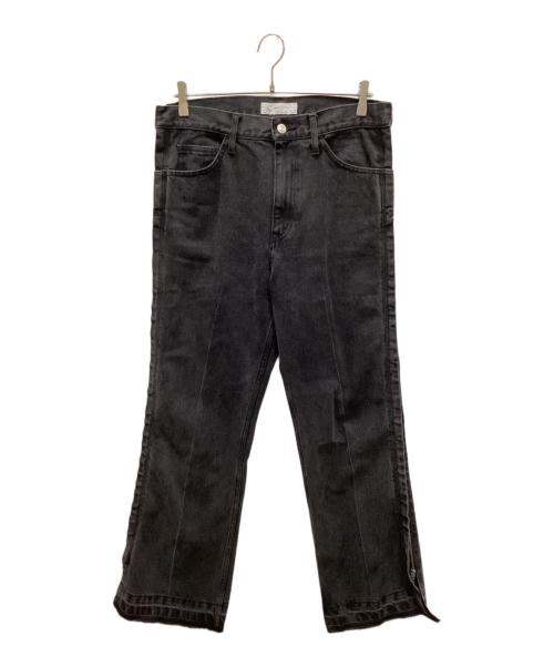 TOGA VIRILIS（トーガ ビリリース）TOGA VIRILIS (トーガ ビリリース) ZIP DENIM PANTS/ジップデニムパンツ ブラック サイズ:46の古着・服飾アイテム