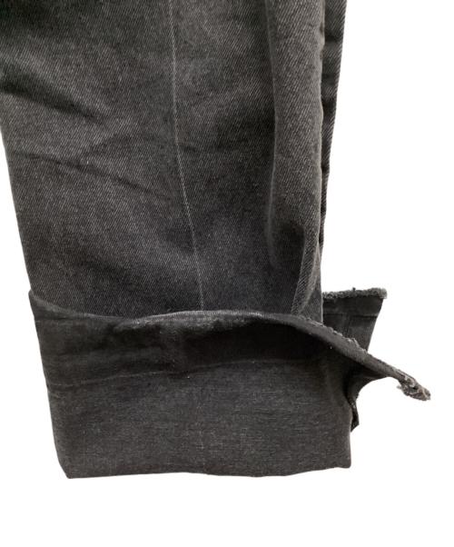 TOGA VIRILIS（トーガ ビリリース）TOGA VIRILIS (トーガ ビリリース) ZIP DENIM PANTS/ジップデニムパンツ ブラック サイズ:46の古着・服飾アイテム