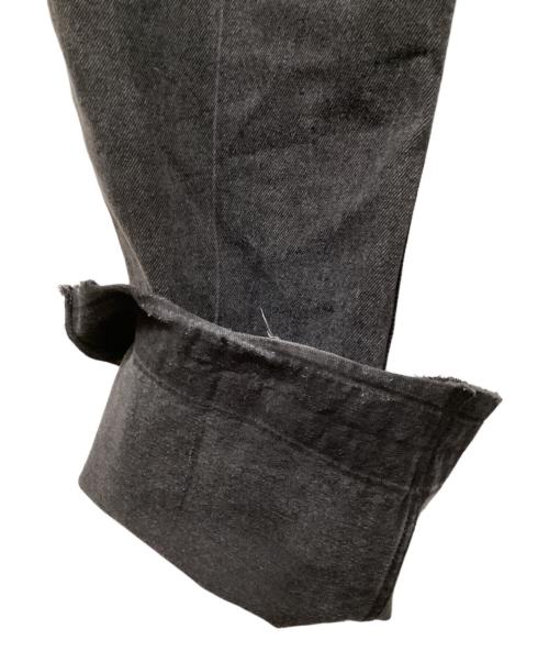 TOGA VIRILIS（トーガ ビリリース）TOGA VIRILIS (トーガ ビリリース) ZIP DENIM PANTS/ジップデニムパンツ ブラック サイズ:46の古着・服飾アイテム