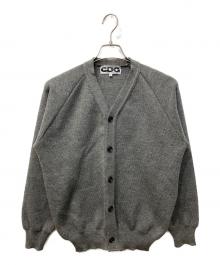 CDG（シーディージー）の古着「バックロゴニットカーディガン」｜グレー