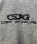 中古・古着 CDG (シーディージー) バックロゴニットカーディガン グレー サイズ:M：16000円