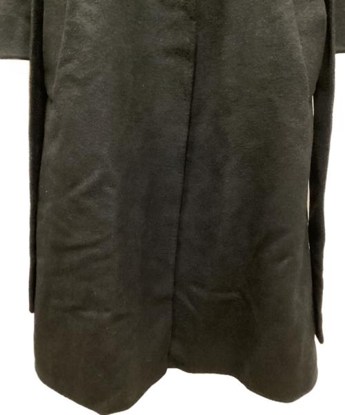 'S Max Mara（エスマックスマーラ）'S Max Mara (エスマックスマーラ) ウールベルテッドコート ブラック サイズ:36の古着・服飾アイテム