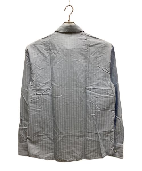 GIORGIO ARMANI（ジョルジョアルマーニ）GIORGIO ARMANI (ジョルジョアルマーニ) ストライプシャツ スカイブルー サイズ:44の古着・服飾アイテム