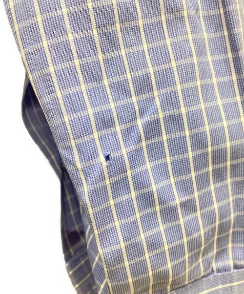 Christian Dior（クリスチャン ディオール）Christian Dior (クリスチャン ディオール) チェックBDシャツ ブルー サイズ:42の古着・服飾アイテム