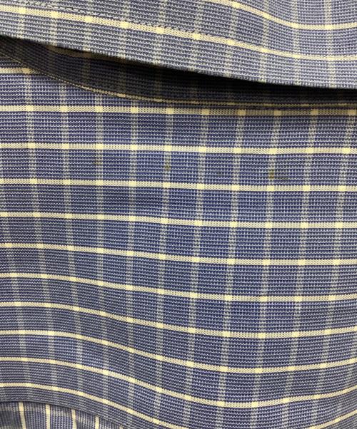 Christian Dior（クリスチャン ディオール）Christian Dior (クリスチャン ディオール) チェックBDシャツ ブルー サイズ:42の古着・服飾アイテム
