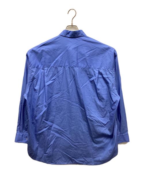 Graphpaper（グラフペーパー）Graphpaper (グラフペーパー) Broad L/S Oversized Regular Collar Shirt / オーバーサイズレギュラーシャツ ブルー サイズ:1の古着・服飾アイテム