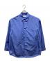 Graphpaper（グラフペーパー）の古着「Broad L/S Oversized Regular Collar Shirt / オーバーサイズレギュラーシャツ」｜ブルー