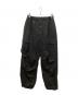 UNIVERSAL PRODUCTS.（ユニバーサルプロダクツ）の古着「GARMENT DYE FIELD EASY PANTS / ガーメントダイフィールドイージーパンツ」｜ブラック