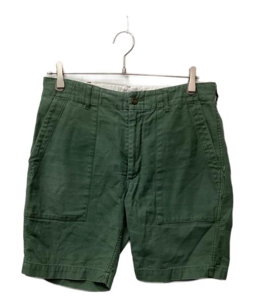 Engineered Garments（エンジニアド ガーメンツ）Engineered Garments (エンジニアド ガーメンツ) ファティーグショーツ グリーン サイズ:Sの古着・服飾アイテム