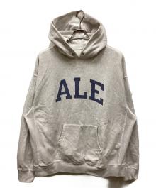 blurhms ROOTSTOCK（ブラームスルーツストック）の古着「PRINT Sweat Hoodie P/O Big / プリントフーディースウェット」｜グレー
