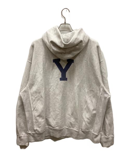 blurhms ROOTSTOCK（ブラームスルーツストック）blurhms ROOTSTOCK (ブラームスルーツストック) PRINT Sweat Hoodie P/O Big / プリントフーディースウェット グレー サイズ:3の古着・服飾アイテム