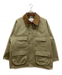 Barbour（バブアー）の古着「ノンワックスジャケット」｜玉虫色