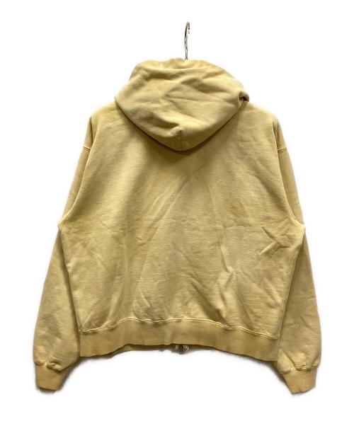 BEAMS（ビームス）BEAMS (ビームス) フェードデザインジップパーカー イエロー サイズ:Mの古着・服飾アイテム