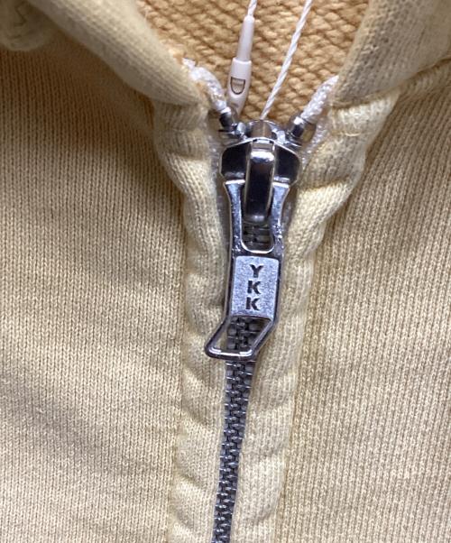 BEAMS（ビームス）BEAMS (ビームス) フェードデザインジップパーカー イエロー サイズ:Mの古着・服飾アイテム