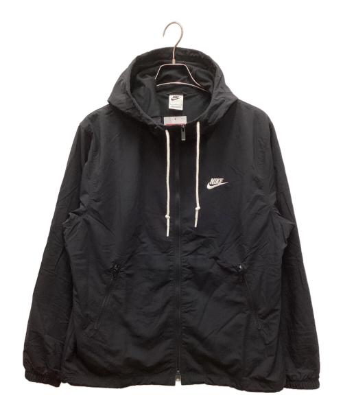 NIKE（ナイキ）NIKE (ナイキ) フルジップウーブンジャケット ブラック サイズ:L 未使用品の古着・服飾アイテム