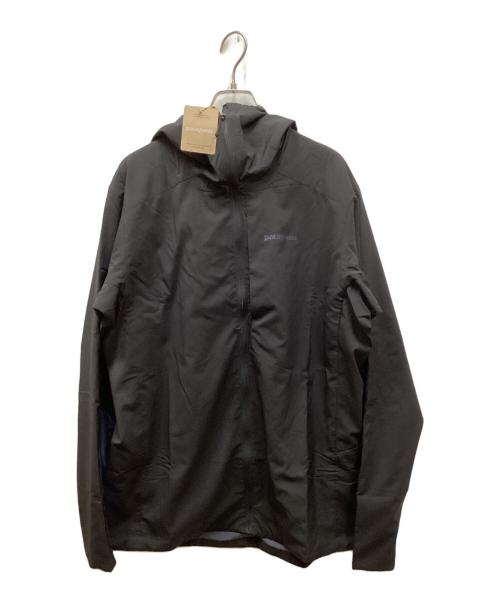 Patagonia（パタゴニア）Patagonia (パタゴニア) ナノエアーウルトラライトフルジップフーディー ブラック サイズ:Lの古着・服飾アイテム