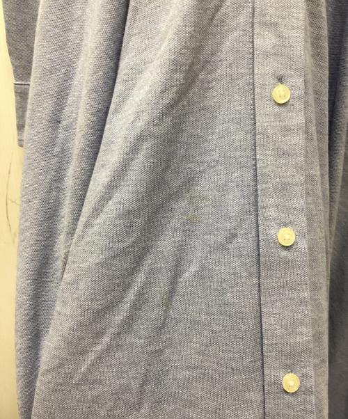 POLO RALPH LAUREN（ポロ・ラルフローレン）POLO RALPH LAUREN (ポロ・ラルフローレン) 鹿子地シャツワンピース スカイブルー サイズ:XSの古着・服飾アイテム