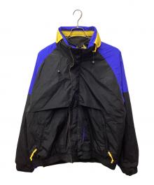 Tri Mountain（トライマウンテン）の古着「ライナー付マウンテンパーカー」｜ブルー×イエロー