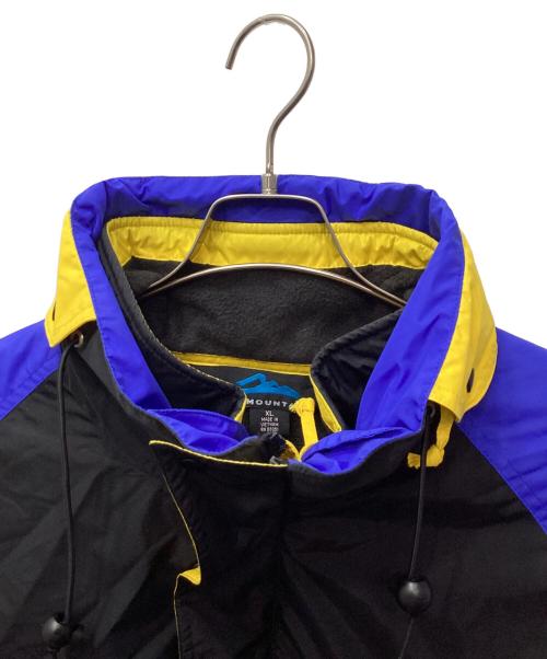 Tri Mountain（トライマウンテン）TRI MOUNTAIN (トライマウンテン) ライナー付マウンテンパーカー ブルー×イエロー サイズ:XLの古着・服飾アイテム