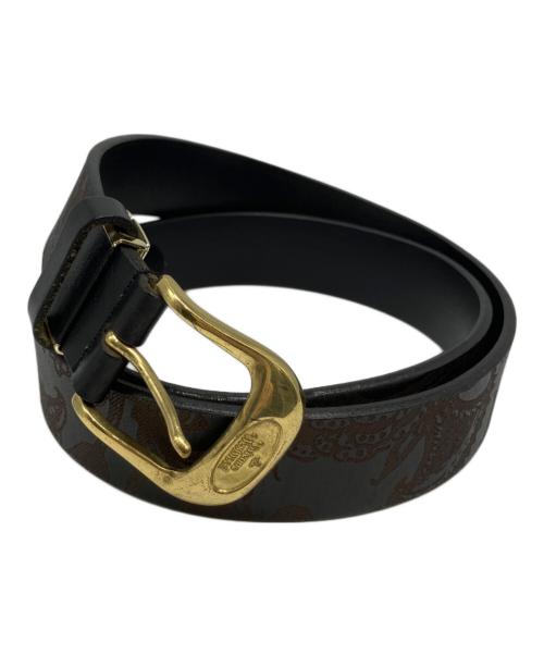 Vivienne Westwood（ヴィヴィアンウエストウッド）Vivienne Westwood (ヴィヴィアンウエストウッド) レザーベルト ブラックの古着・服飾アイテム