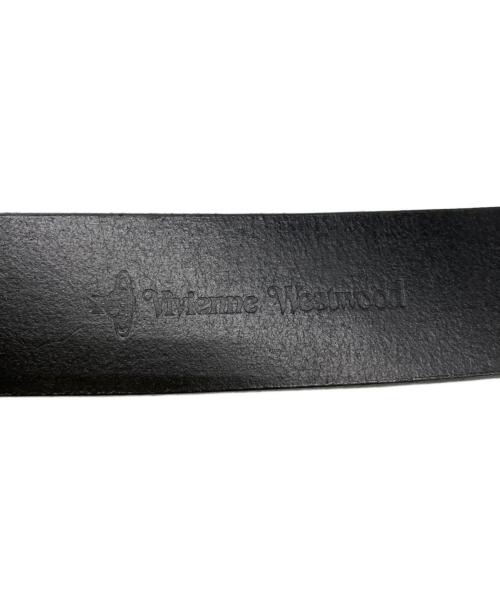 Vivienne Westwood（ヴィヴィアンウエストウッド）Vivienne Westwood (ヴィヴィアンウエストウッド) レザーベルト ブラックの古着・服飾アイテム