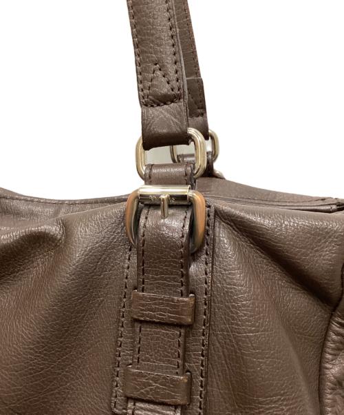 Vivienne Westwood（ヴィヴィアンウエストウッド）Vivienne Westwood (ヴィヴィアンウエストウッド) レザートートバッグ ブラウンの古着・服飾アイテム