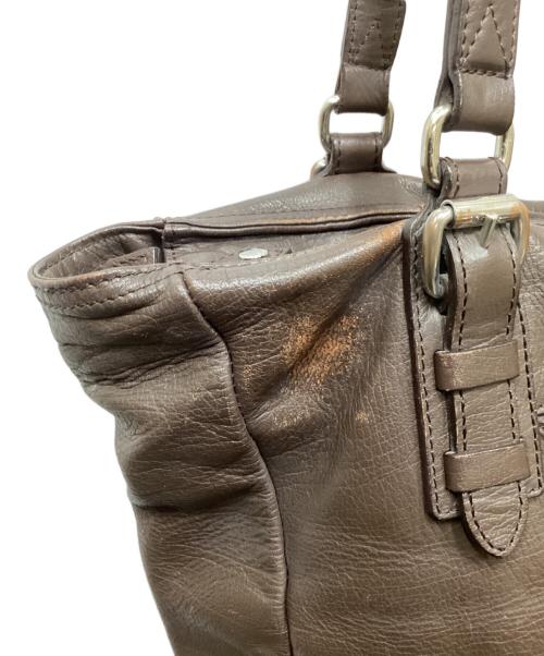 Vivienne Westwood（ヴィヴィアンウエストウッド）Vivienne Westwood (ヴィヴィアンウエストウッド) レザートートバッグ ブラウンの古着・服飾アイテム