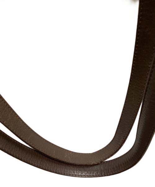 Vivienne Westwood（ヴィヴィアンウエストウッド）Vivienne Westwood (ヴィヴィアンウエストウッド) レザートートバッグ ブラウンの古着・服飾アイテム