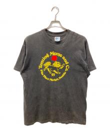 Hanes（ヘインズ）の古着「90's 企業系Tシャツ」｜ブラック
