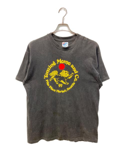Hanes（ヘインズ）Hanes (ヘインズ) 90's 企業系Tシャツ ブラック サイズ:Lの古着・服飾アイテム