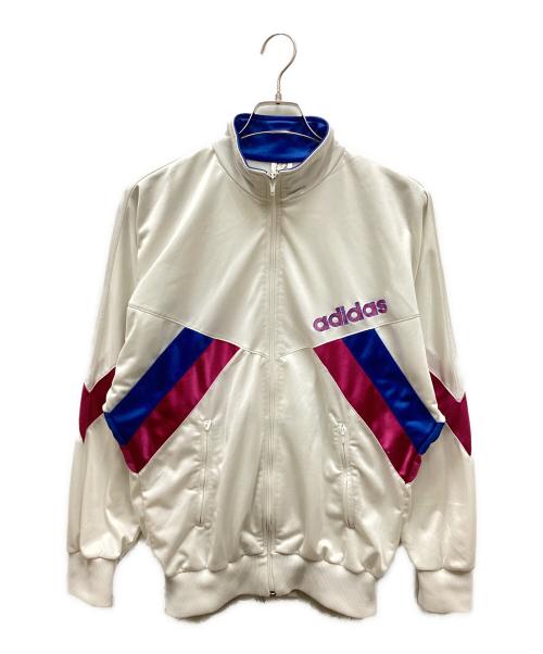 adidas（アディダス）adidas (アディダス) ドルマンスリーブトラックジャケット ホワイト サイズ:US Sの古着・服飾アイテム