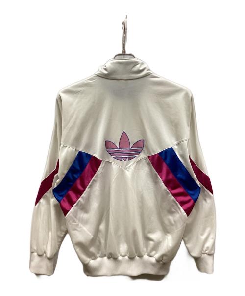 adidas（アディダス）adidas (アディダス) ドルマンスリーブトラックジャケット ホワイト サイズ:US Sの古着・服飾アイテム