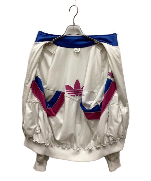adidas（アディダス）adidas (アディダス) ドルマンスリーブトラックジャケット ホワイト サイズ:US Sの古着・服飾アイテム