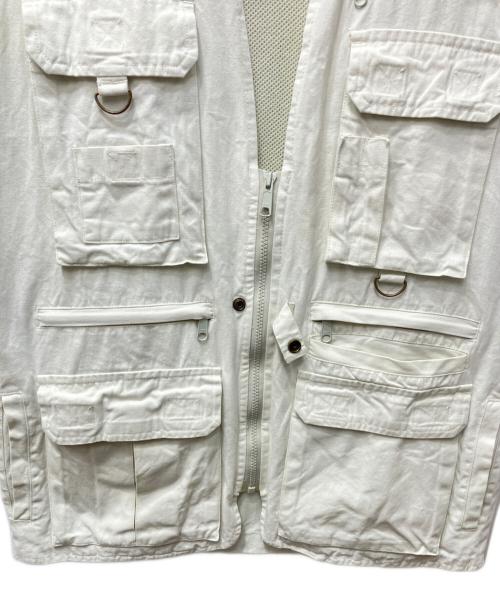 orvis（オービス）ORVIS (オービス) サファリベスト ホワイト サイズ:Mの古着・服飾アイテム