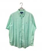 RALPH LAURENラルフローレン）の古着「ストライプBDシャツ」｜黄緑
