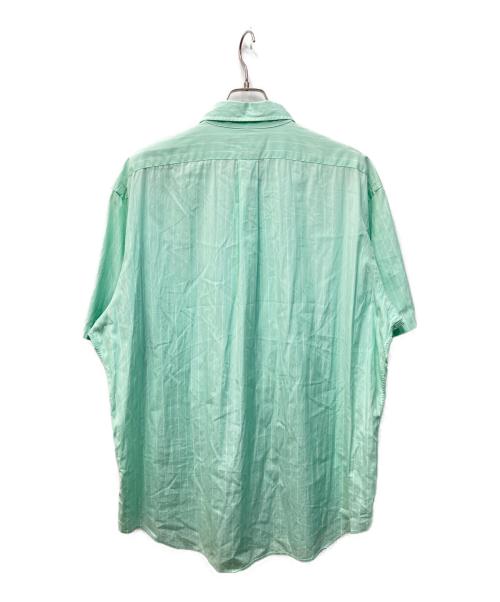 RALPH LAUREN（ラルフローレン）RALPH LAUREN (ラルフローレン) ストライプBDシャツ 黄緑 サイズ:XLの古着・服飾アイテム