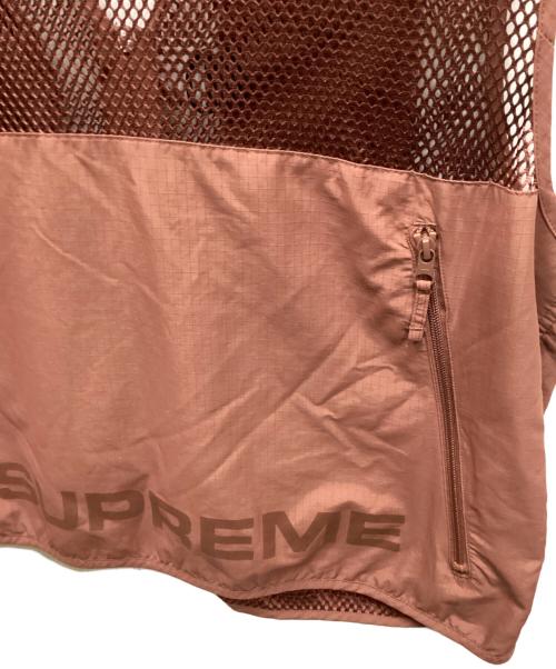 SUPREME（シュプリーム）SUPREME (シュプリーム) Mesh Cargo Vest/メッシュカーゴベスト ブラウン サイズ:Mの古着・服飾アイテム