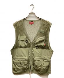 SUPREME（シュプリーム）の古着「Mesh Cargo Vest/メッシュカーゴベスト」｜オリーブ