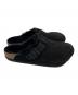 中古・古着 BIRKENSTOCK (ビルケンシュトック) ボストン シアリング / スウェードミュールサンダル ブラック サイズ:42：13000円