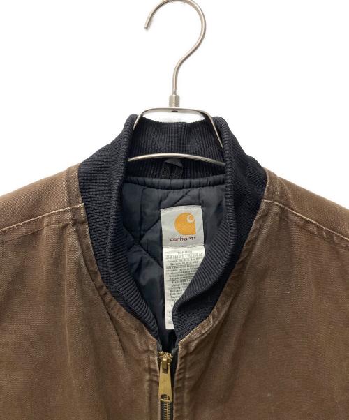 CarHartt（カーハート）CarHartt (カーハート) ダックベスト ブラウン サイズ:採寸参照の古着・服飾アイテム