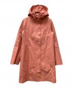 MACKINTOSHマッキントッシュ）の古着「チェックライナーゴム引きコート」｜ピンク
