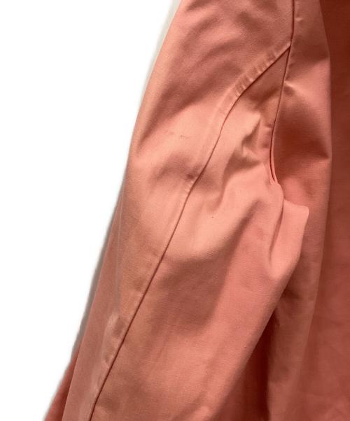 MACKINTOSH（マッキントッシュ）MACKINTOSH (マッキントッシュ) チェックライナーゴム引きコート ピンク サイズ:36の古着・服飾アイテム