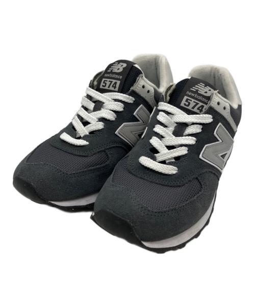 NEW BALANCE（ニューバランス）NEW BALANCE (ニューバランス) 574　ローカットスニーカー グレー サイズ:US5.5の古着・服飾アイテム